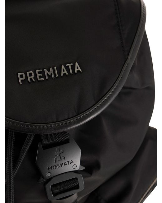 Premiata Black Lyn - Backpack With Pockets