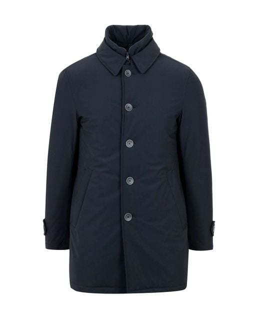 Herno Coats Blue
