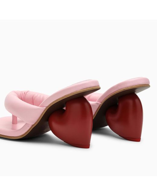 Yume Yume Pink Love Vegan Leather Sandals