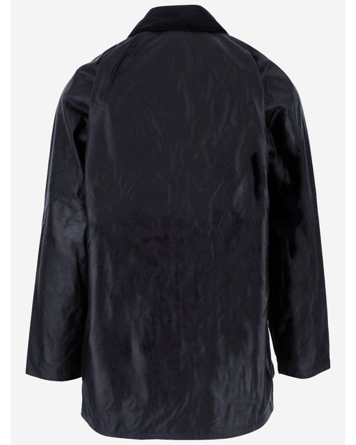 Barbour Black Beaufort Waxed Jacket