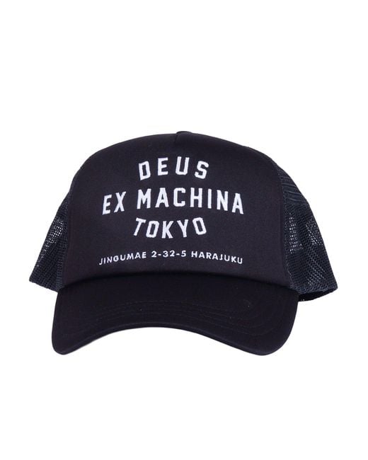 Deus Ex Machina Blue Harajuku Address Trucker