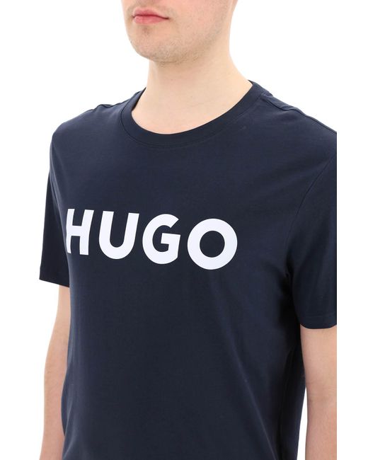 Dulivio LOGO THISH HUGO de hombre de color Blue