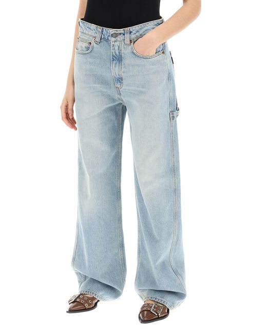 Haikure Blue Winona Wide Leg Jeans