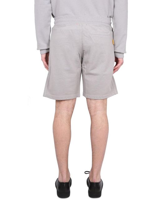 Parajumpers Gray Solid Shorts for men
