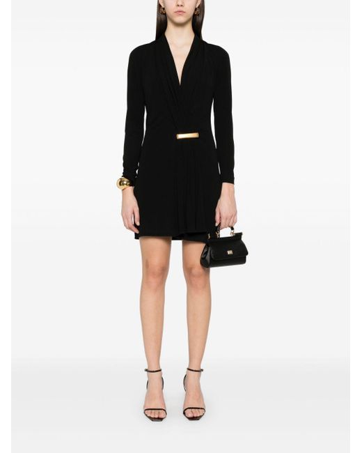 Tom Ford Black Cocktail Mini Dress