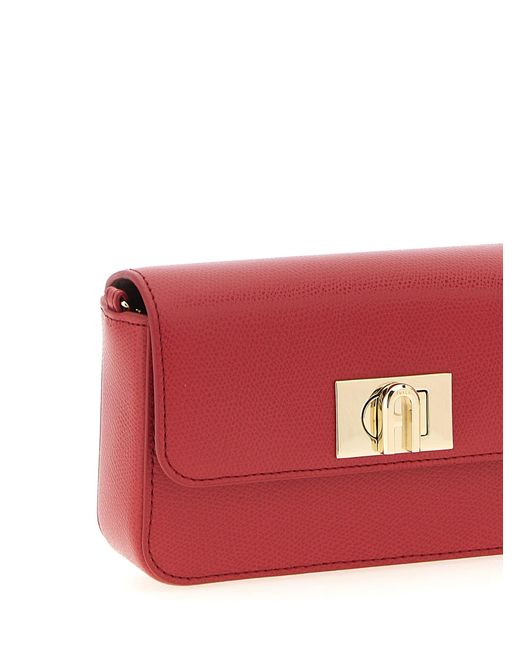 Furla Red ' 1927' Mini -Crossbody -Tasche