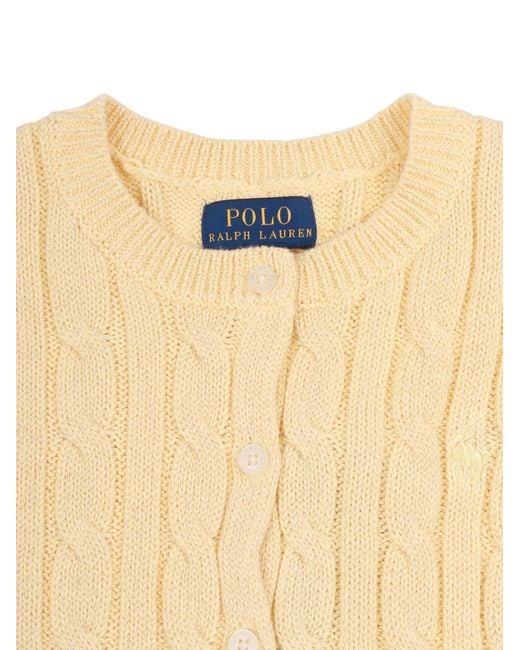 Polo Ralph Lauren Natural Sweater Cardigan
