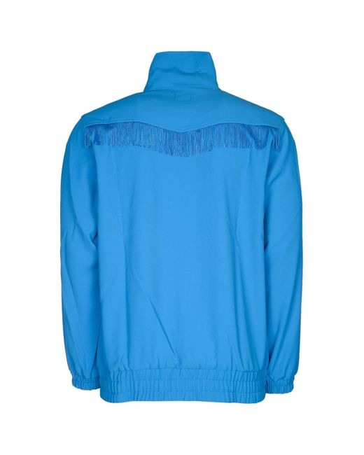 Needles Blue Jackets And Vests for men