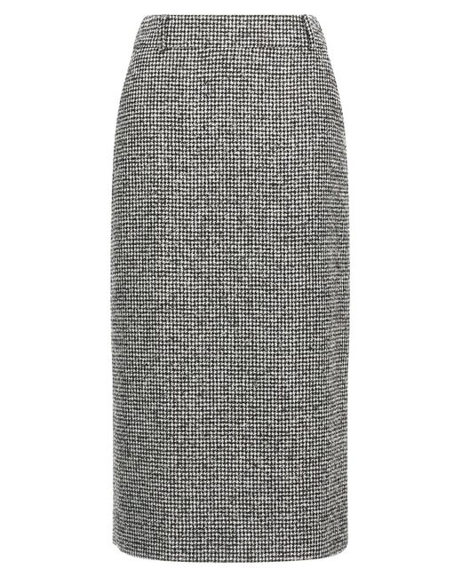 Ermanno Scervino Longuette Rok in het Gray