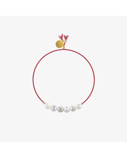 Sorbet Island White Shell Bracelet With Glass Beads