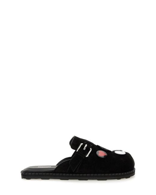 Sandalo "Pin" Moschino de color Black