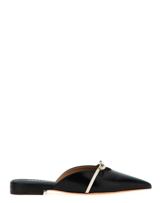 Ferragamo Black 'Giulye' Mules