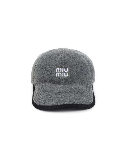 Miu Miu Gray Hat