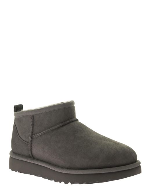 Ugg Gray Classic Ultra Mini