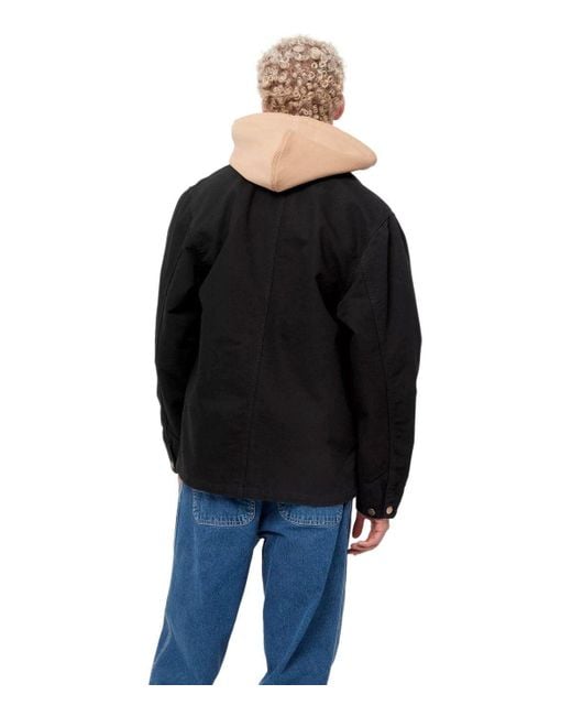 Carhartt Black Michigan Jacket for men