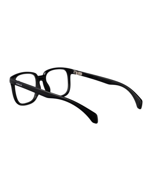 Moncler Black Shiny Acetate Glasses