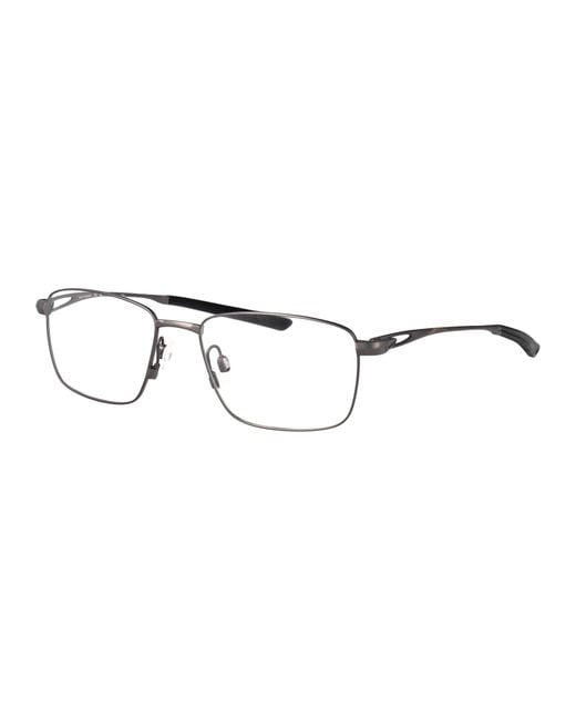 Nike Gray Rectangular Optical 6046 70 for men