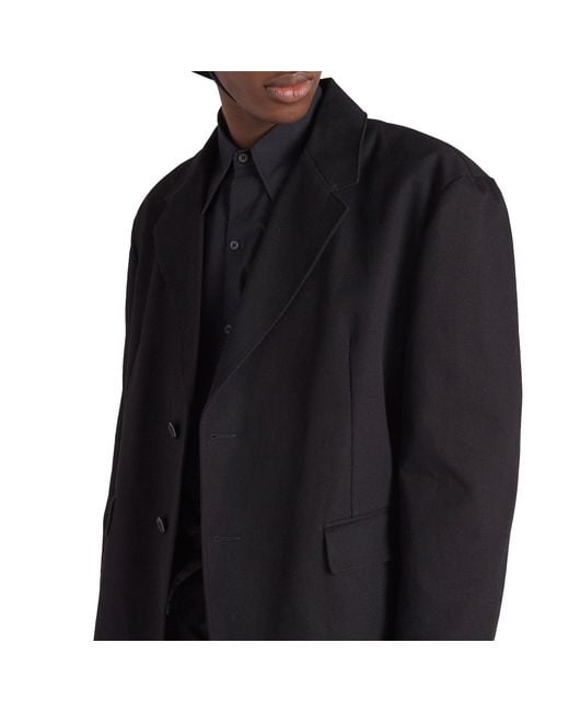 Prada Black Cotton Jacket for men