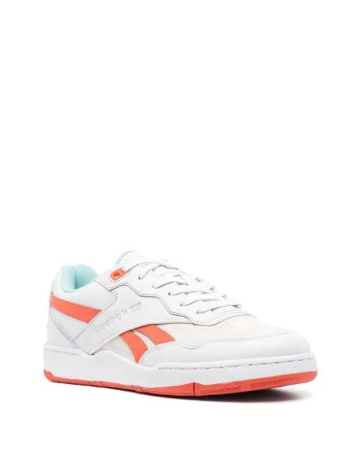 REEBOK BY PALM ANGELS White Bb4000 Leather Sneakers for men