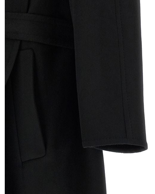 Tom Ford Black Cashmere Wool Coat for men