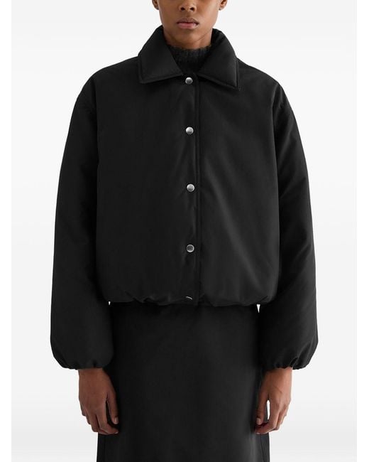 Jil Sander Black Short Down Jacket