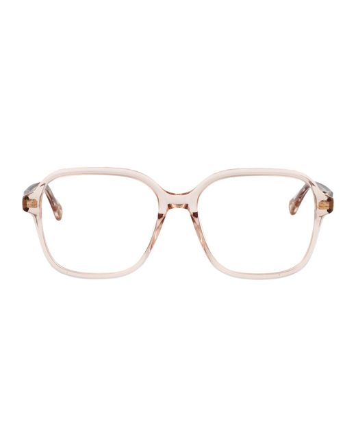Chloé Multicolor Transparent Acetate Glasses