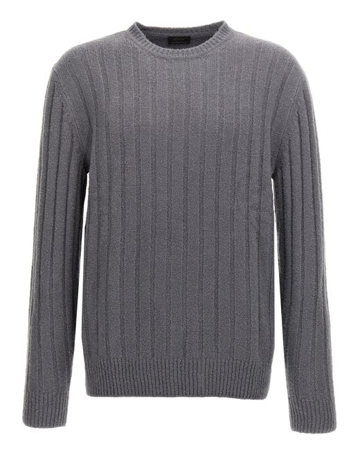 Brioni Crewneck -trui in het Gray voor heren