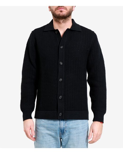 Paolo Pecora Black Sweaters for men
