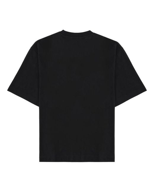 Off-White c/o Virgil Abloh Black T Shirt Con Logo