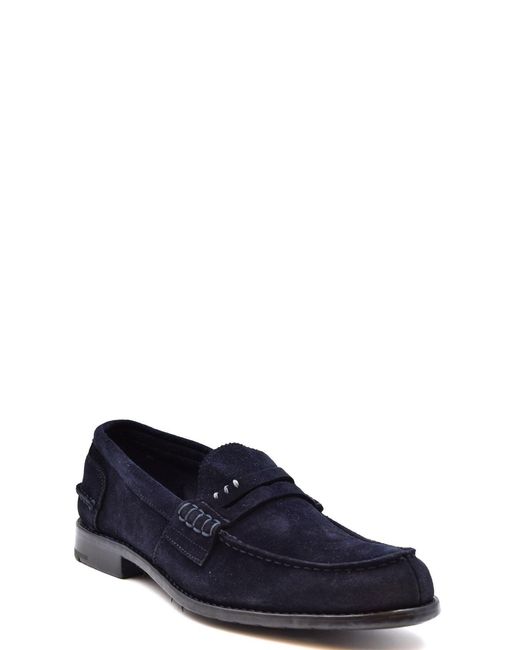 Premiata Blue Moccasins