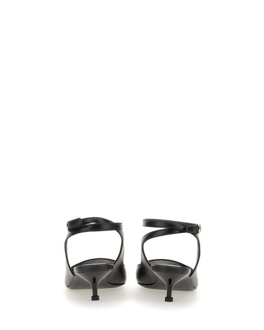 McQueen White Alexander Mc Queen Punk Sandal