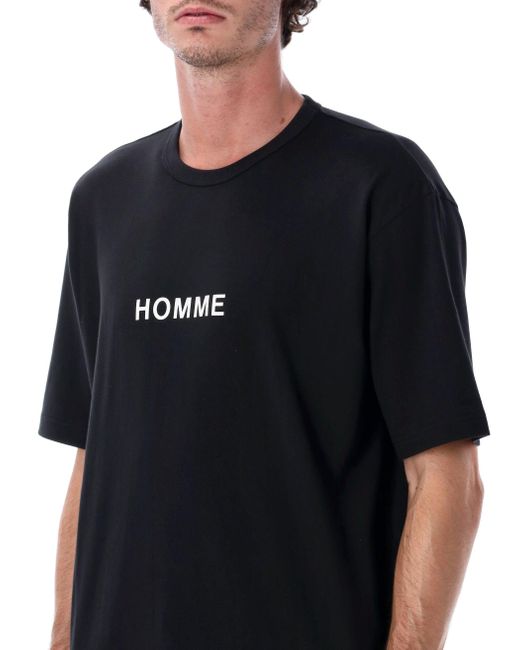 Comme des Garçons T Shirts En Polos Zwart in het Black