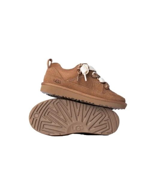 Ugg Brown "Lo Lowmel" Shoe