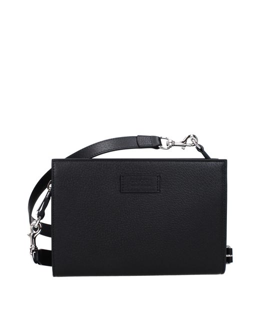 Gucci Black Borse A Tracolla Uomo Pelle Nero for men
