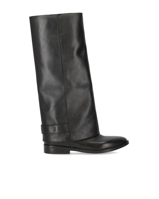 Strategia Black Gaiter Boot