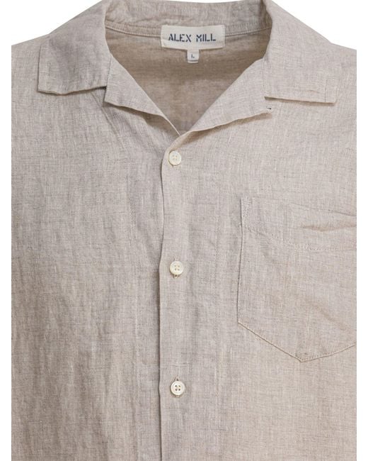 Alex Mill "kamp"-shirt in het White voor heren