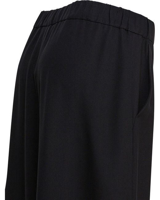 Max Mara Pure Black Trousers
