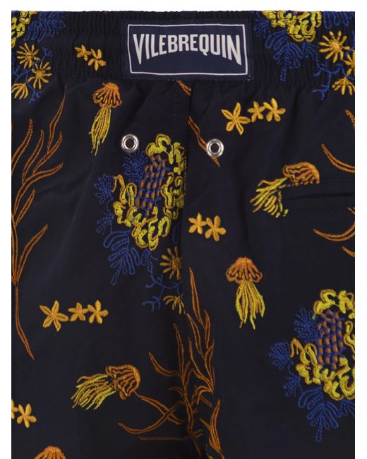 Vilebrequin Blue Mistral Patterned Swimming Shorts