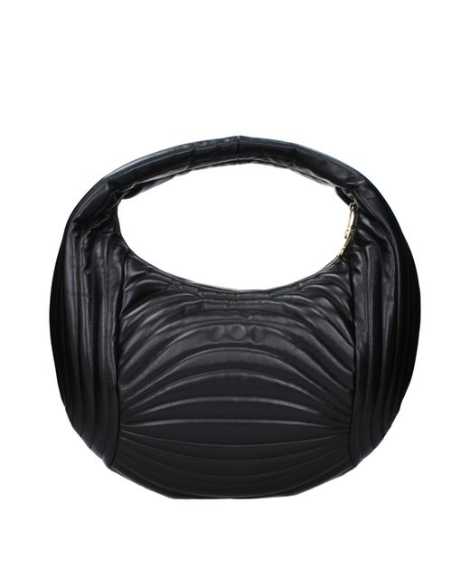 Ferragamo Black Handtaschen Mat Hobo Frauen Leder schwarz