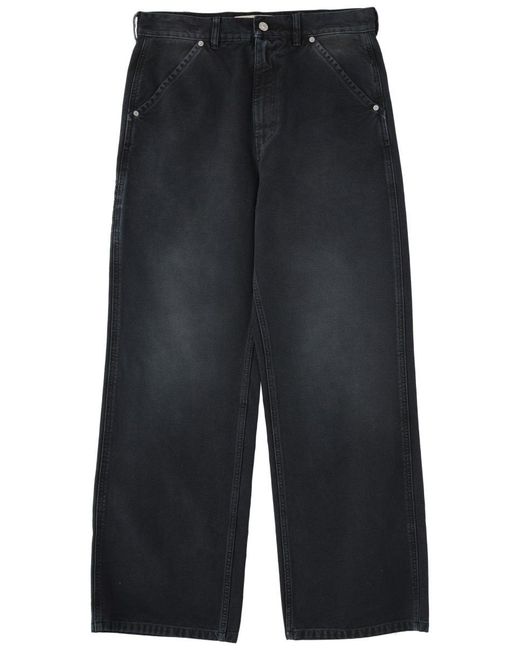 Marni Blue Jeans Con Applicazione Logo for men