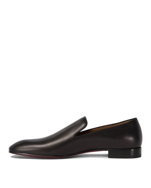 Christian Louboutin Black Loafers & Slippers for men