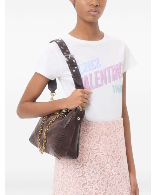 Valentino White Chez Cotton T-Shirt