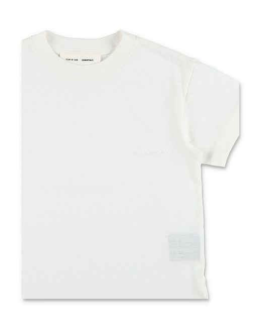Essentials x Fear Of God White T Shirts And Polos