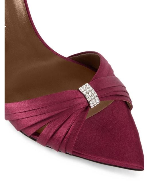 Giuseppe Zanotti Red Lienn Leather Pumps