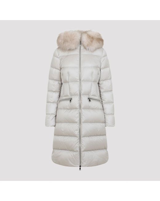 Moncler Boedic Lange Jas in het Gray