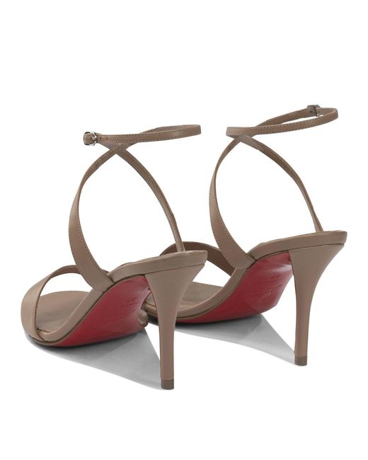 Christian Louboutin Metallic Sandals