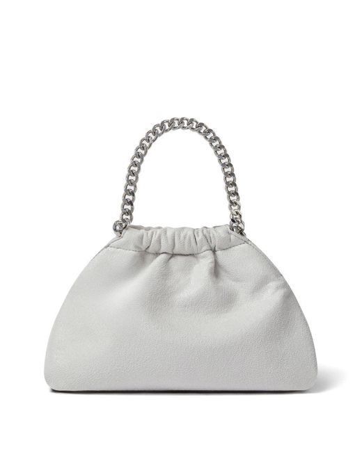 Stella McCartney White Falabella Drawstring Mini Tote