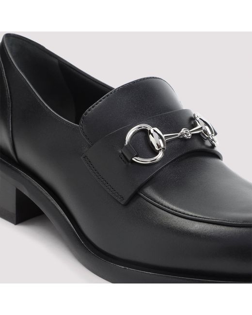 Gucci Black Savoy Loafers