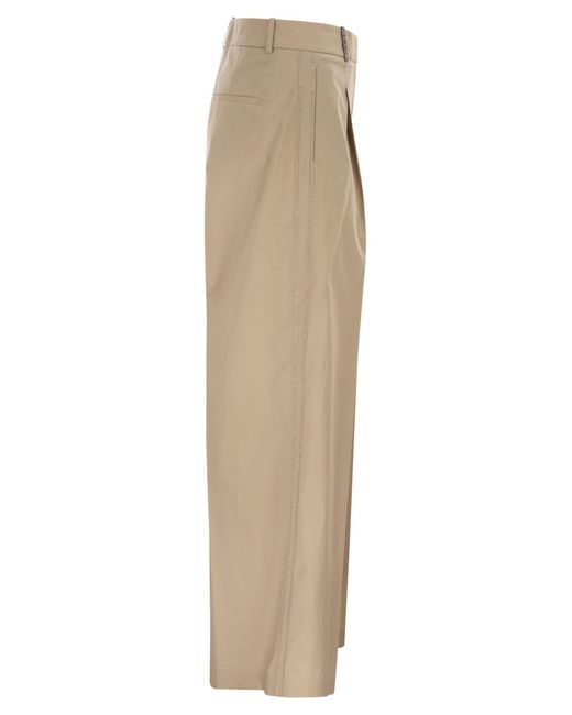 Peserico Natural Tailored Trousers