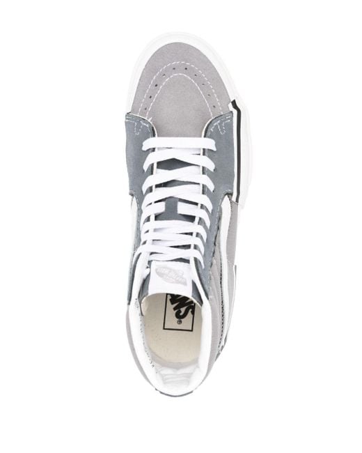 Vans White SK8 Hi Rekonstruktion
